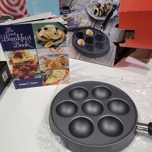 NEW Nordic Ware Filled Pancake Pan Cast Aluminum Make Filled Pancake